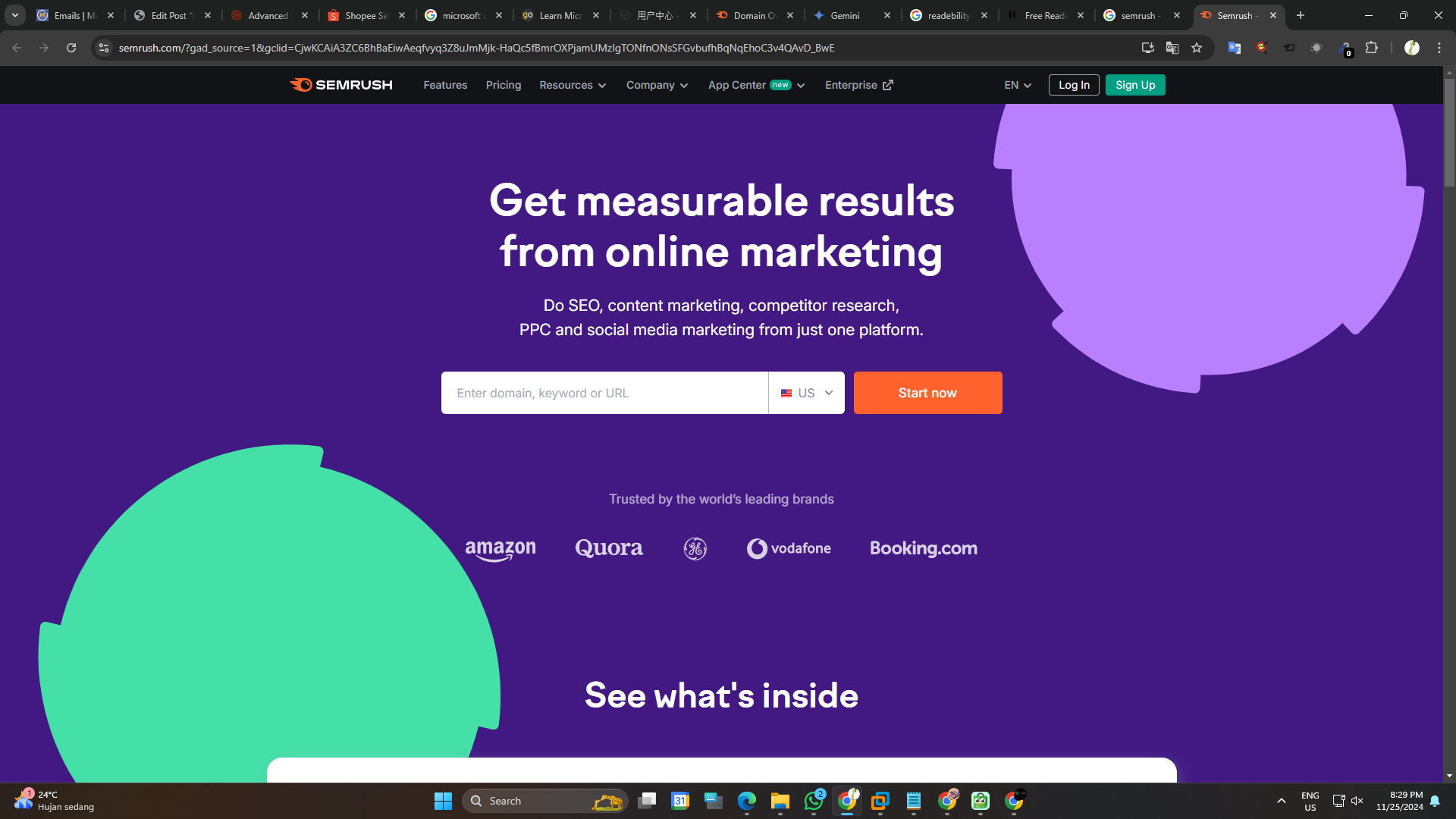 How to Search Keywords Using SEMrush for SEO Success